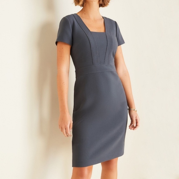 Ann Taylor Dresses & Skirts - ANN TAYLOR Double-Weave Sheath Dress 6 NWT